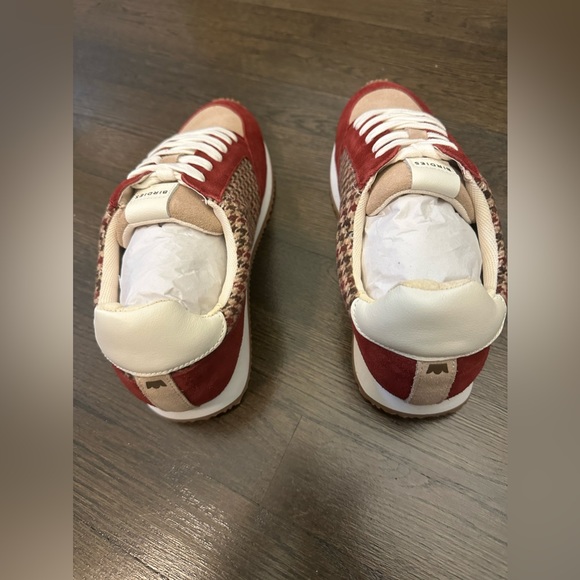 NWT Birdies Roadrunner Sneaker in Primary Plaid Size 7.5 - Picture 5 of 7